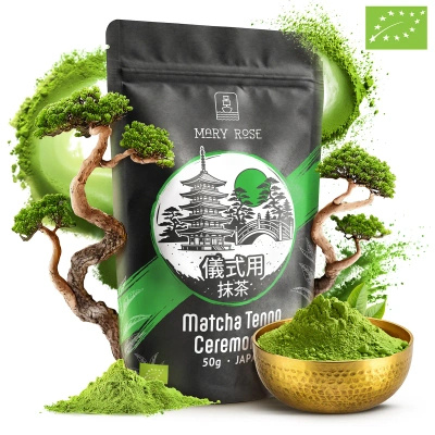 Mary Rose – Japanischer Grüner Tee Matcha Tenno (BIO) Zeremoniell 50 g