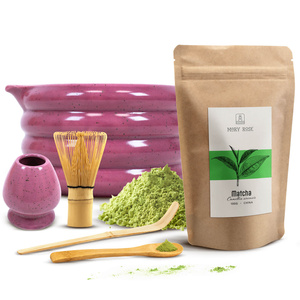 Matcha-Tee-Aufbrühset: Matcha 100g + Zubehör
