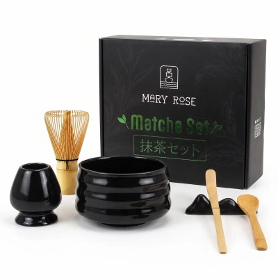 Geschenkset: Zubehör zur Zubereitung von Matcha-Tee