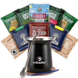 Mate Tee Starter Set 10x50g 500g TermoMate + Bombilla