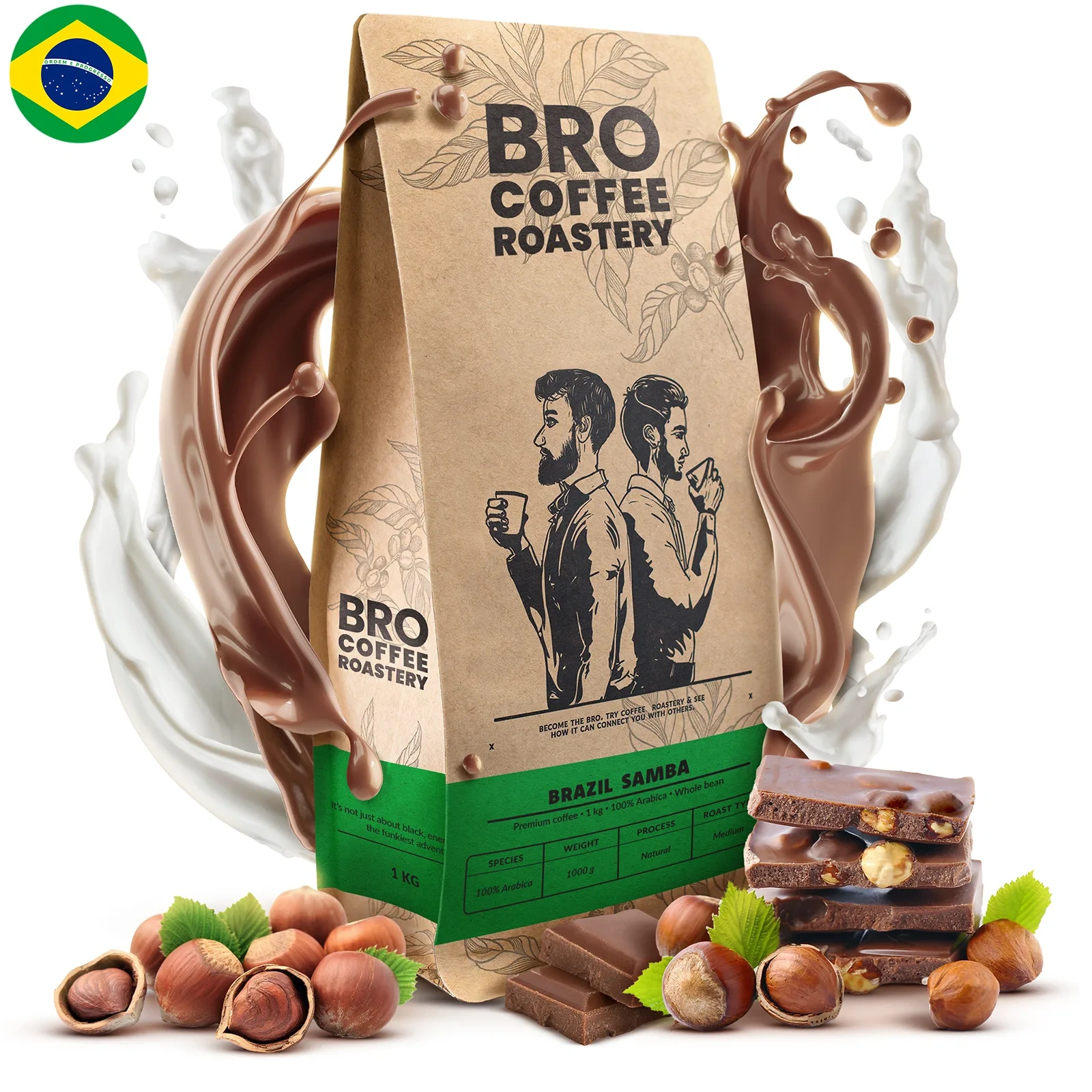 Kaffee Coffee Broastery Brazil Samba