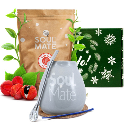 Geschenkset Mate Tee Soul Mate Energia 0,5kg