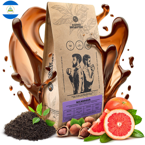 Kaffee-Set Bro Coffee Roastery Nicaragua Colibrí Azul + Brazil Samba 2x1kg (2kg)