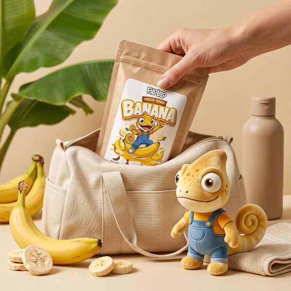 FiloLilo – Gefriergetrocknete Bananen (Scheiben) 20 g