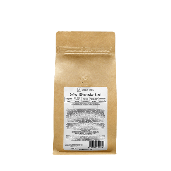 Mary Rose -  Bohnenkaffee Brazil Mogiana premium 400 g