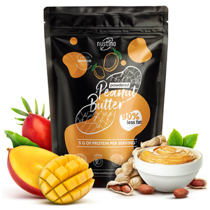 Nustino – Erdnussbutter in Pulverform – Mango (ohne Zuckerzusatz) 400 g