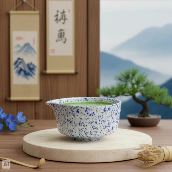 Geschenkset: japanischer Premium-Matcha + matchawan + Bambuszubehör