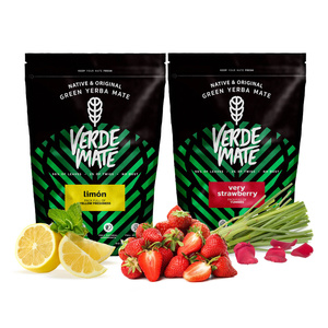 Yerba Verde Mate Limon Very Strawberry fruchtig 1kg
