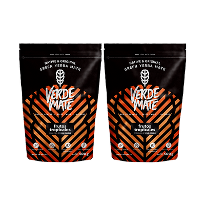 Yerba Verde Mate Green Frutos Tropische Früchte 1kg