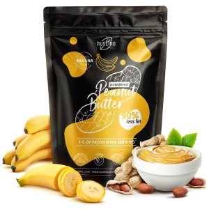 Erdnussbutterpulver-Set Nustino: Classic + Banana 2x400g