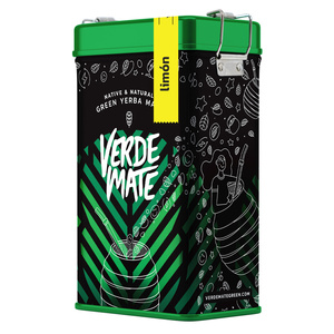 Yerbera – Metalldose + Verde Mate Green Limón 0,5 kg