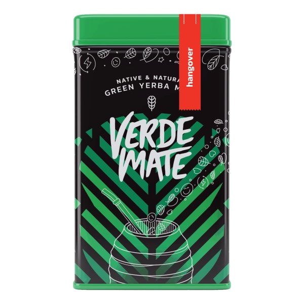 Yerbera – Metalldose + Verde Mate Green Hangover 0,5 kg