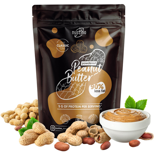 Nustino Erdnussbutterpulver Set 2x400g