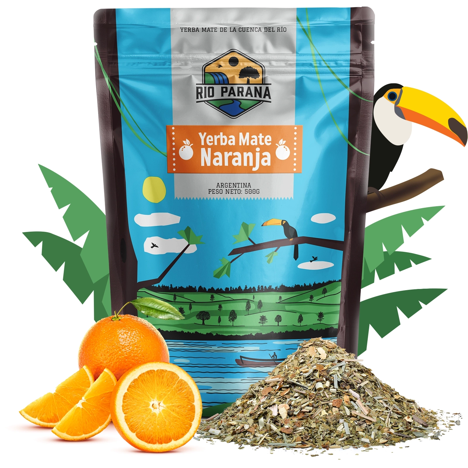 Rio Parana Naranja – packaging