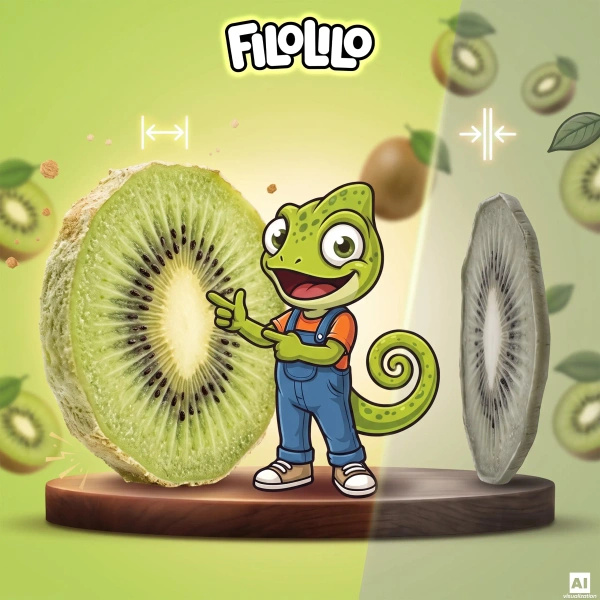 FiloLilo – Gefriergetrocknete Kiwi (Scheiben) 20 g