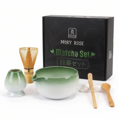 Geschenkset: Zubehör zur Zubereitung von Matcha-Tee
