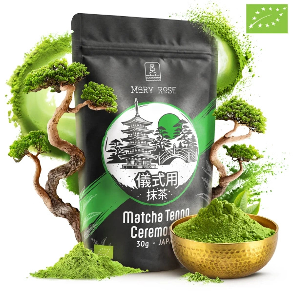 Geschenkset: Japanischer Zeremonien-Matcha + farbenfrohe Matcha-Alternative