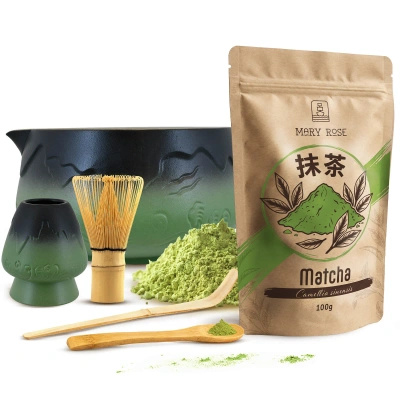 Matcha-Tee-Aufbrühset
