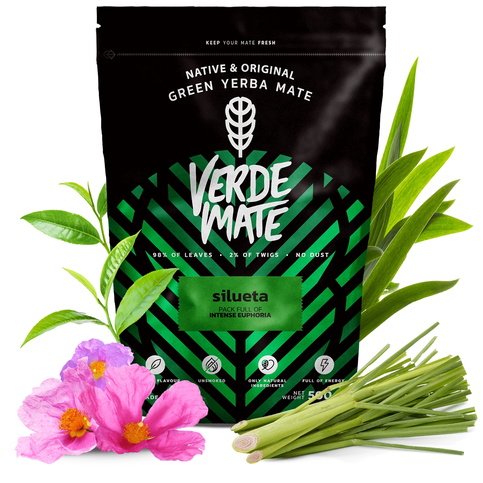 Verde Mate Green Silueta - packaging