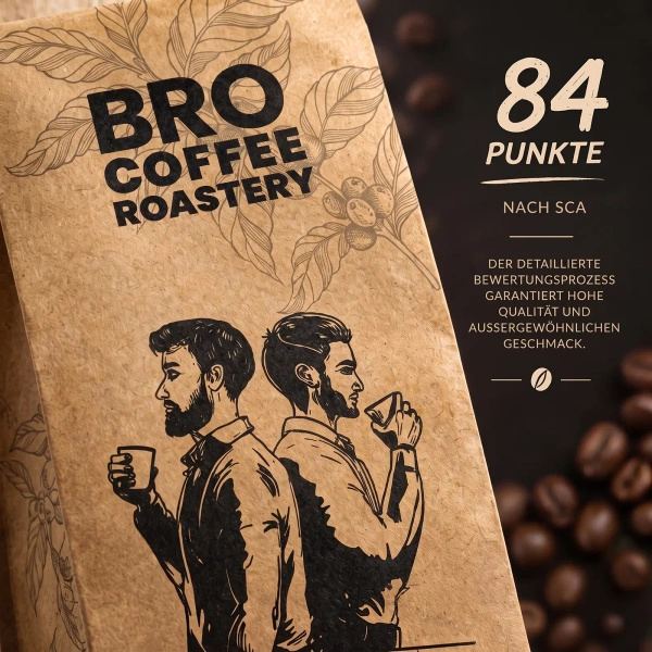 Bro Coffee Roastery – Bohnenkaffee Brazil Samba Premium 400 g
