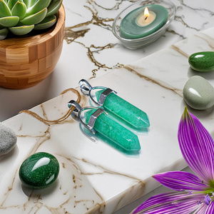 Aventurin - Anhänger im Beutel + Kette