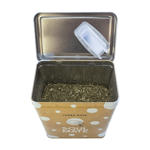 Yerbera – Metalldose + Soul Mate Orgánica Elaborada 0,5 kg