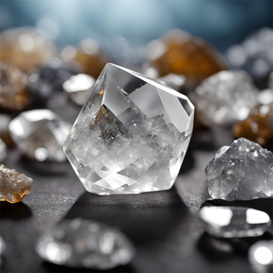 Set aus Natursteinen, Kristallen und Räucherwerk - Esoterik, Yoga, Meditation