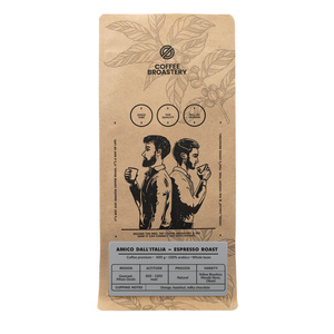 Bro Coffee Roastery - Bohnenkaffee Amico dall'Italia Espresso Roast 400 g