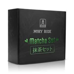 Geschenkset zur Zubereitung von Orange Matcha