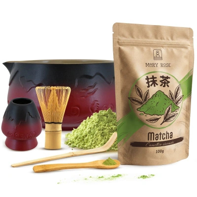 Matcha-Tee-Aufbrühset
