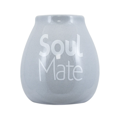 Soul Mate Mate Becher aus Keramik  - 350ml-grau