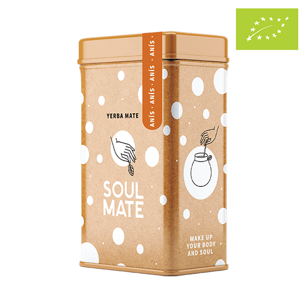 Yerbera – Metalldose + Soul Mate Orgánica Anís 0,5 kg