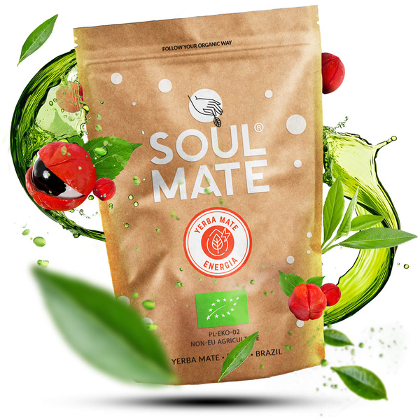 Mate Tee Set Soul Mate 500g 0,5kg Yerbomos XL + Kalebasse + Bombilla