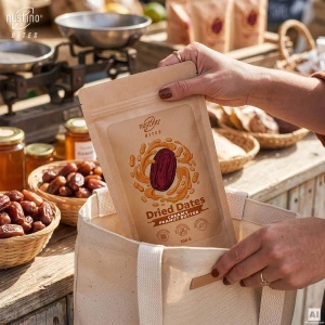Nustino Bites – Getrocknete Datteln – Creamy Peanut Butter 100 g