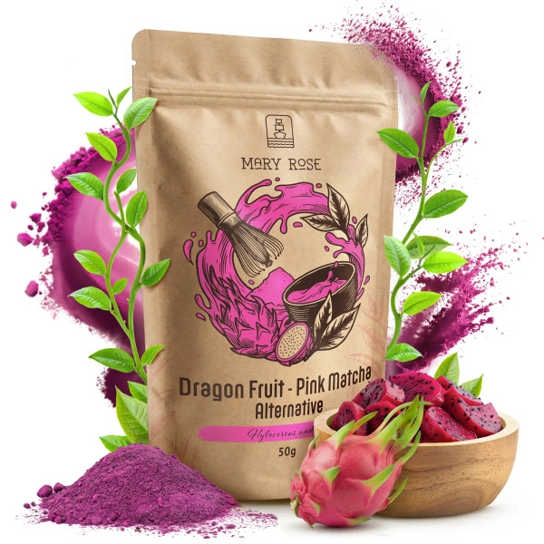 Geschenkset für bunten Matcha Latte: Matcha + Pink Matcha + Zubehör