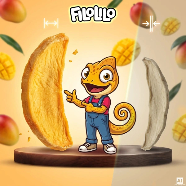 FiloLilo – Gefriergetrocknete Mango (Scheiben) 20 g
