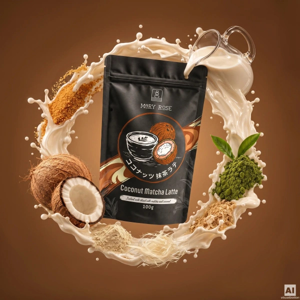 Mary Rose – Coconut Matcha Latte 100 g