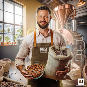 Set Bro Coffee Roastery Brazil Samba 2x1kg (2kg)