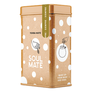 Yerbera – Metalldose + Soul Mate Orgánica Siempre 0,5 kg