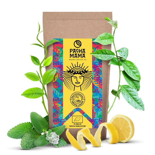 Guayusa Pachamama Menta Limon 100g Organisch zertifiziert