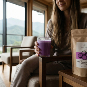 Set farbiger Matchas: Pink Matcha + Purple Matcha