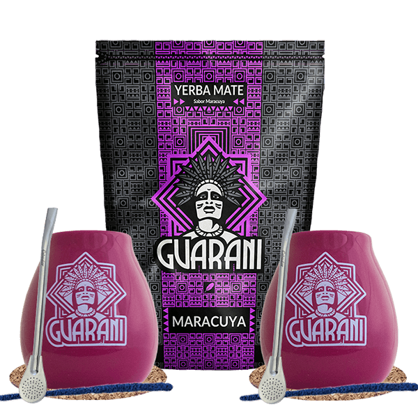 Yerba Mate Set Guarani Maracuya 500g