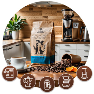 Bro Coffee Roastery - Bohnenkaffee Brazil Guaxupe Premium 400 g