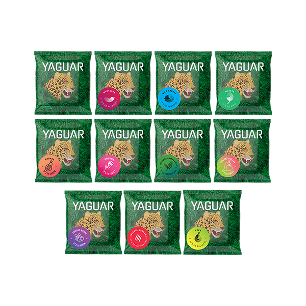 Yerba Mate Yaguar 10 x 50 g + 50g