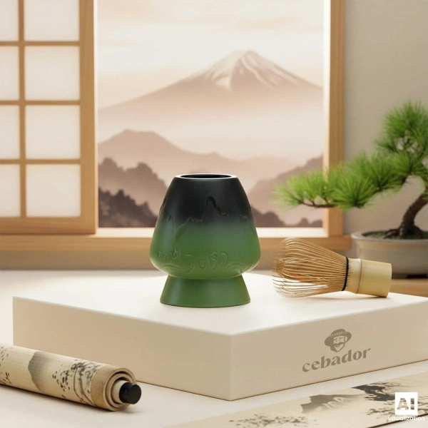 Matcha-Tee-Aufbrühset