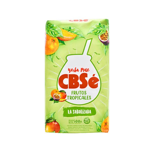 Mate Tee Set 2 x CBSe Energia Guarana Frutos Tropicales 0,5kg