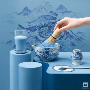 Matcha-Tee-Aufbrühset