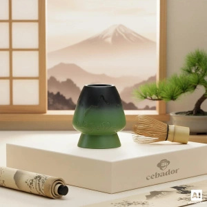 Matcha-Tee-Aufbrühset