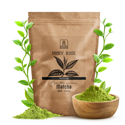 Mary Rose – Chinesischer Grüner Tee Matcha Premium 200 g