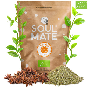 Mate Tee Set Soul Mate Organica 2x500g 1kg Kalebasse + Bombilla
